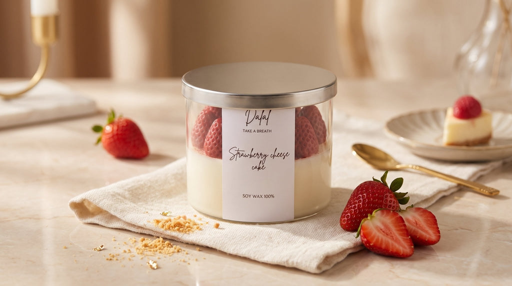 Stwaberry cheese cake Candle - Dalal