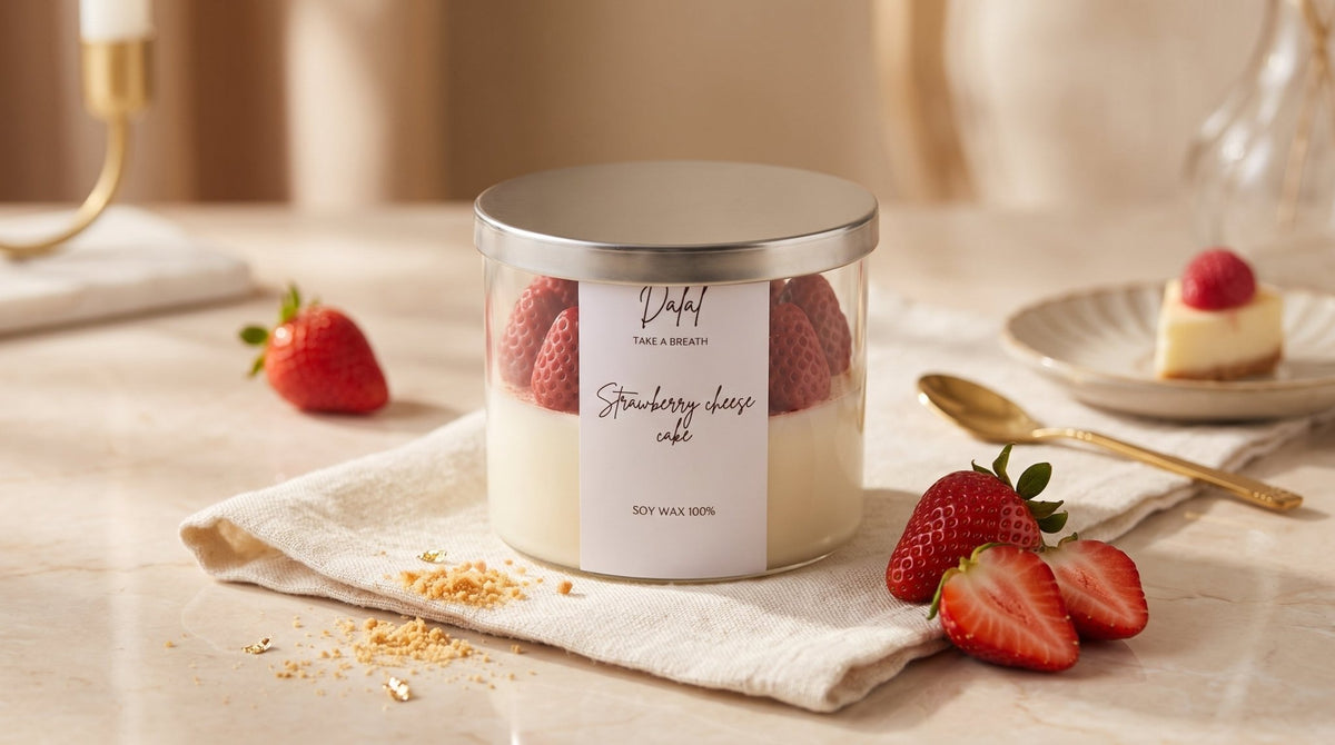 Stwaberry cheese cake Candle - Dalal