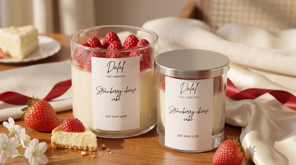 Stwaberry cheese cake Candle - Dalal